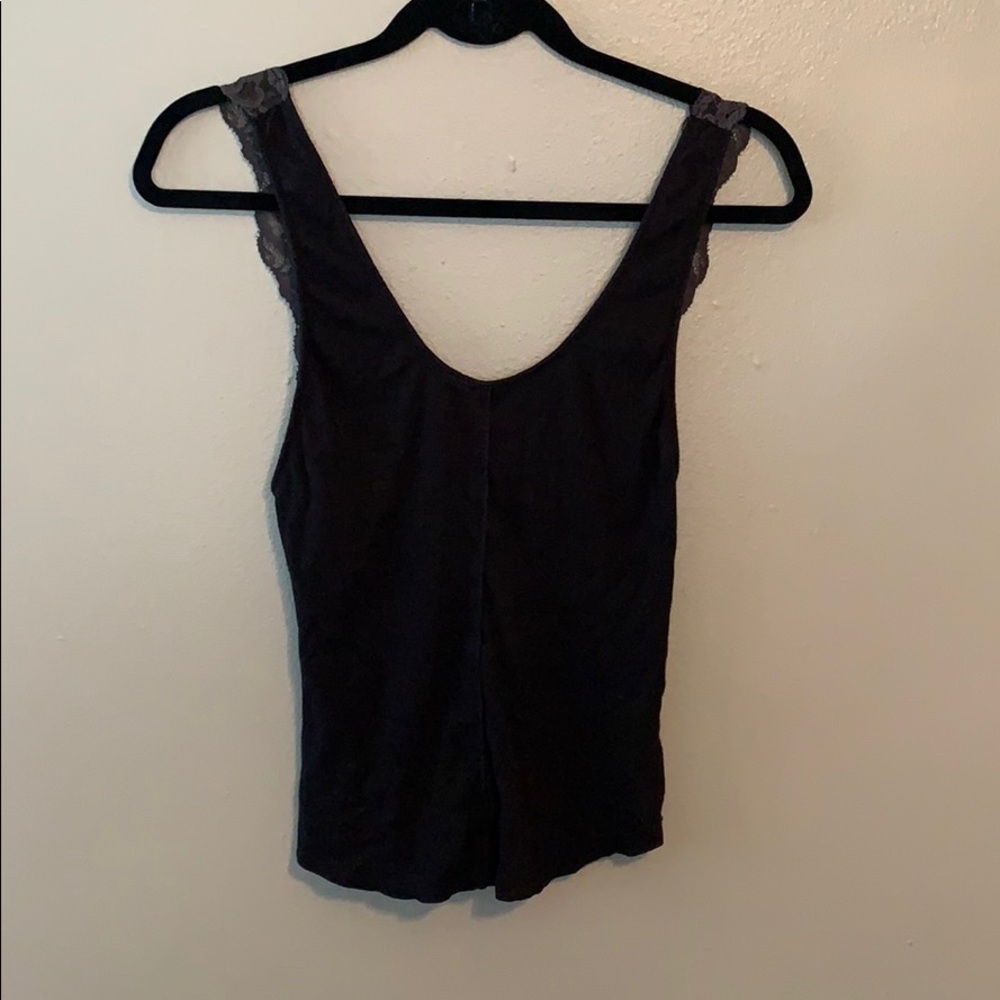 Donating TODAY! Free People Lace Strap Tank Top